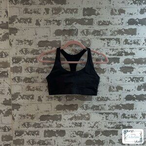 Outdoor Voices All Time Bra in Black